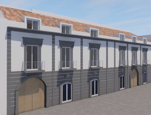 Progettazione unità abitative e commerciali in edificio storico – Palma Campania (NA)
